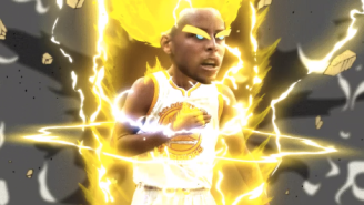 Here’s Stephen Curry Going Super Saiyan During The NBA Finals