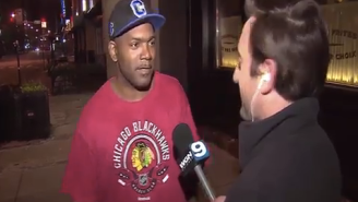 This Fan Had The Greatest Live TV Interview Following Chicago’s Stanley Cup Win