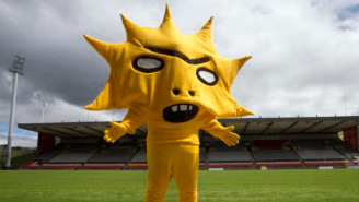 This Terrifying New Soccer Mascot Will Forever Change Your Relationship With The Sun