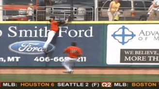Watch This Minor League Player Use His Bare Hand To Rob A Grand Slam