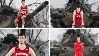 Look At Frank Kaminsky’s Hysterical ‘Frank The Tank’ Sports Illustrated Photos