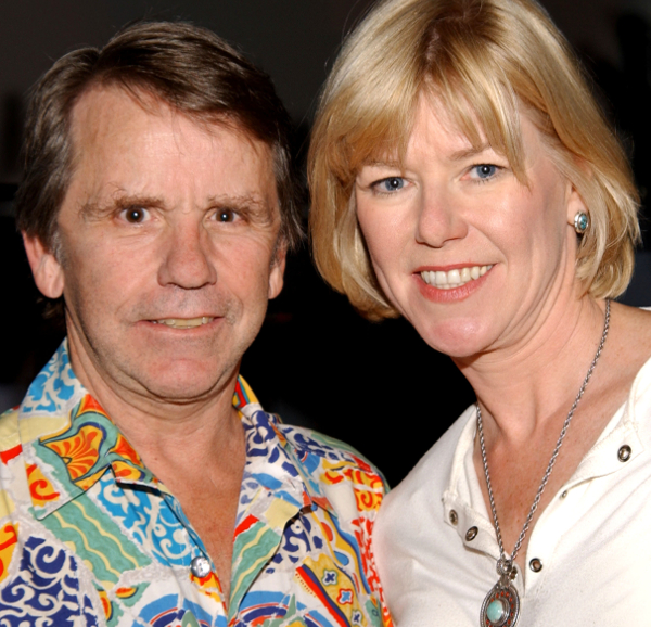 'Friday the 13th' director Sean Cunningham and Adrienne King at Fangoria Magazine's Weekend of Horrors in 2005.