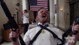 The First Teaser For ‘Sharknado 3: Oh, Hell No!’ Certainly Doesn’t Disappoint