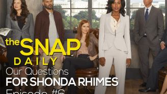The Snap Daily: What we want from Shonda Rhimes’ memoir