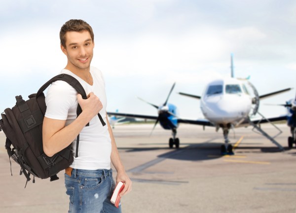 "Hey bro, it's me -- just chilling on the runway."