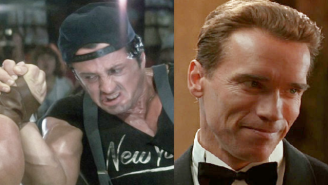 Who Would Win In A Fight: Arnold In ‘True Lies’ Vs. Stallone In ‘Over The Top’?