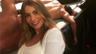 Important: Sofia Vergara Was At A PWG Show Taking Selfies All Night