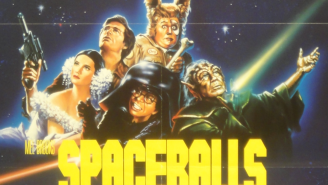 The SPACEBALLS scene we would rewind over and over and ove…
