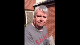 This Old Man Has The Perfect Reaction Every Time He Gets Startled