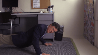 Stephen Colbert Demolished John Oliver’s 20-Push-Up Challenge In Amusing Fashion