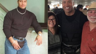 Someone Caught The Rock Wearing A Fanny Pack Again