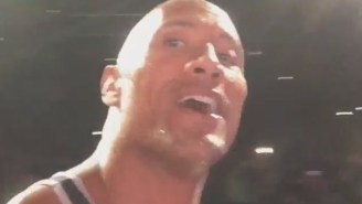 The Rock Took A Selfie Video During His WWE Surprise Appearance, And It’s Absolutely Wonderful