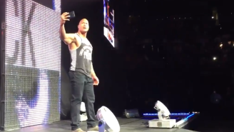 The Rock Showed Up In Boston To Make A Surprise WWE Appearance