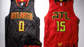 Check Out The Atlanta Hawks’ New Neon-Heavy Uniforms
