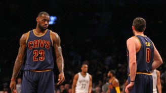 LeBron James Won’t Re-Recruit Kevin Love To The Cavaliers For Some Bizarre Reason