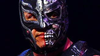 Rey Mysterio Got His Own ‘Terminator: Genisys’ Entrance At This Weekend’s AAA Pay-Per-View
