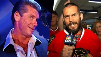 Vince McMahon Passive-Aggressively Sent A Title Belt To CM Punk’s Beloved Chicago Blackhawks