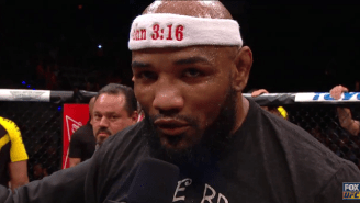 UFC’s Yoel Romero Urged Fans To Not ‘Forget Jesus’ In A Nonsensical Rant