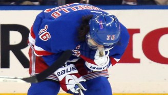 A Rangers Player Temporarily Lost The Ability To Speak After Taking A Puck To The Head