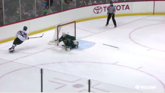 This Minnesota Wild Prospect Even Impressed Himself With This Crazy Shootout Goal