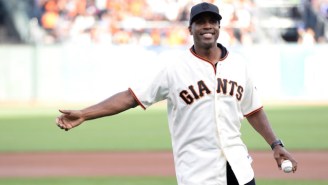 Here’s Barry Bonds Dancing On Stage At An Earth, Wind, & Fire Concert