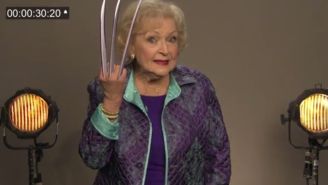 Betty White’s Wolverine audition is terrifying
