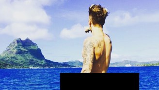 Justin Bieber Posted His Own Internet-Breaking Bare-Butt Photo On Instagram