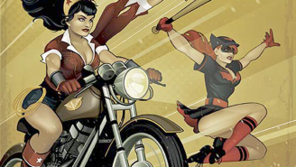 BOMBSHELLS takes place in post-feminism alternate reality, according to Marguerite Bennett