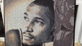 This Boris Diaw Portrait Is Made Of 11,750 Push Pins And A Whole Lot Of Dedication