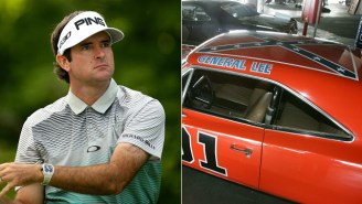 Bubba Watson Is Painting Over The Confederate Flag On His Original General Lee