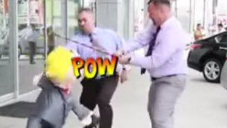 Watch As These California Car Salesmen Beat The Snot Out Of Donald Trump (In Piñata Form)