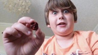 This Kid Eats A Carolina Reaper Pepper And Almost Immediately Regrets It