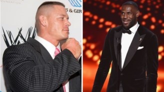John Cena Says He’s Gonna Dribble LeBron’s Face ‘On The Canvas As If It’s A Spalding Basketball’