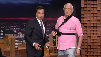 Chevy Chase Still Managed To Make Things Awkward While Playing Piano With Jimmy Fallon