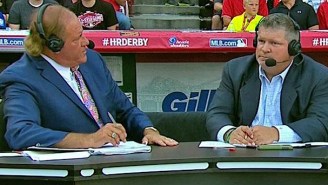What Is Going On With Chris Berman’s Hair At The Home Run Derby?