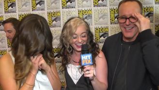 Head banging and shooting sh*t with Clark Gregg and Chloe Bennet of ‘Agents of SHIELD’