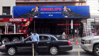 Stephen Colbert Is Giving Angelo’s Pizza Some Seductive Free Advertising