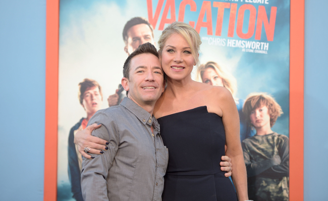 David Faustino and Christina Applegate