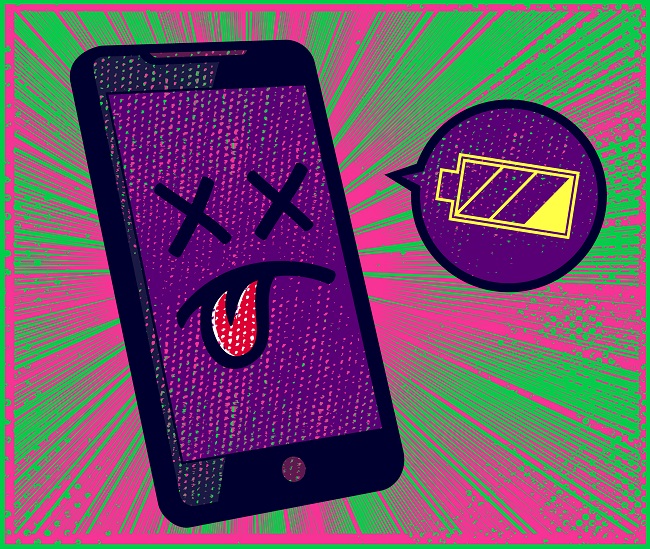 Watch This Woman Completely Lose It Over A Dead Cell Phone Battery