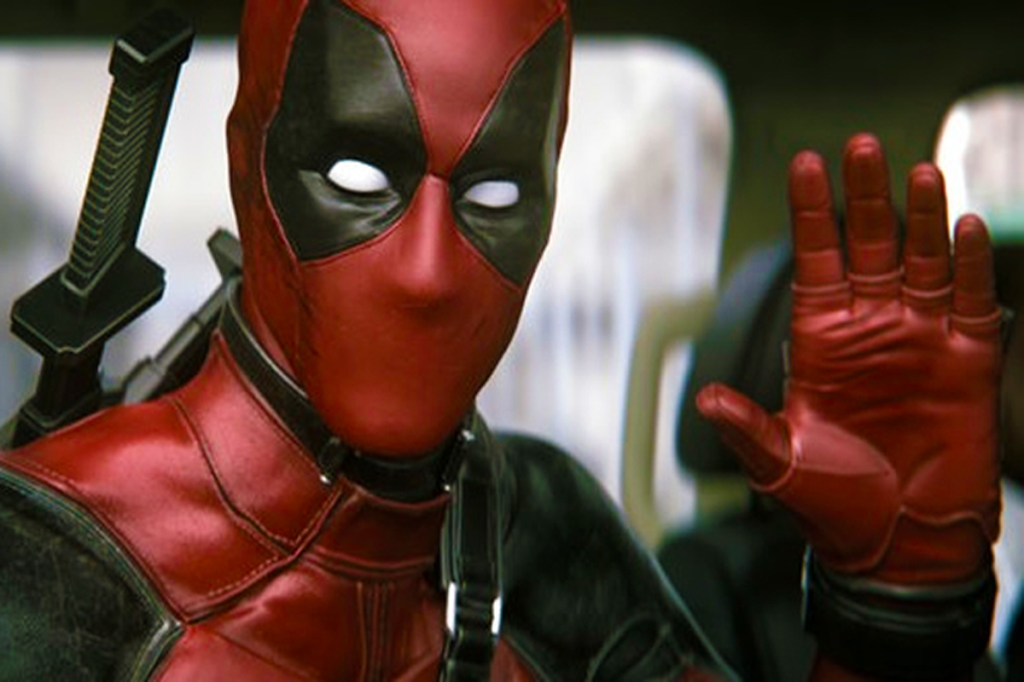 'Deadpool' is between some guy's legs in the latest promotional image