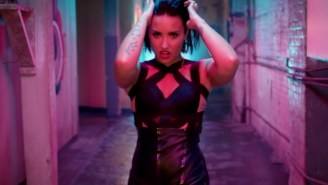 Demi Lovato Hosts A Sexy, Spit-Swapping Party In Her ‘Cool For The Summer’ Video