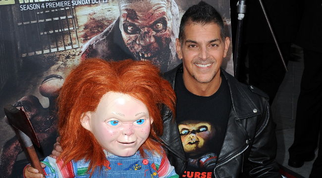 Don Mancini and Chucky 2