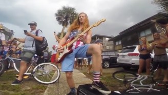 This Florida Guitar God Was Arrested For Shredding The National Anthem Too Hard