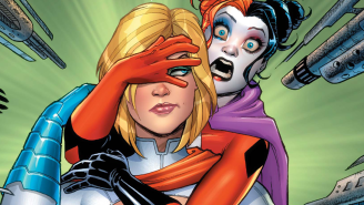 Exclusive: HARLEY QUINN & POWER GIRL #2 is all about corking cosmic cracks