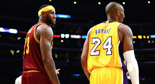 LeBron James, Kobe Bryant