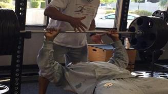 Watch This Video Of James Harrison Bench-Pressing 505 Pounds