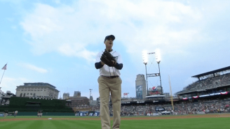 Jim Harbaugh Continues To Do Everything In Life Wearing Khakis
