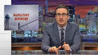 Watch John Oliver Weigh In On Mandatory Minimums