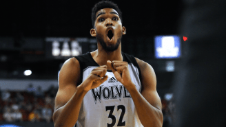 Watch No. 1 Pick Karl-Anthony Towns Show Off The Total Package In Summer League