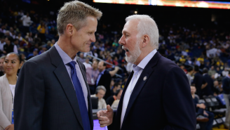Steve Kerr Says Gregg Popovich ‘Has No Business Coaching’ Unless The Spurs Win The Title